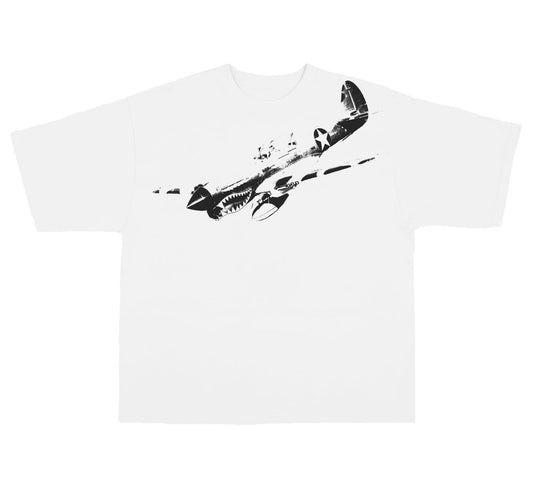 Warplane - White T-shirt